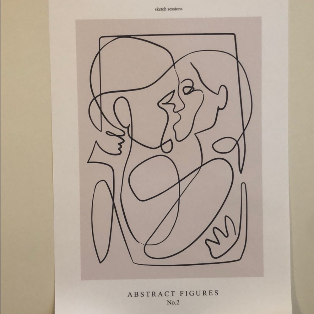 Desenio abstract figures print no.2